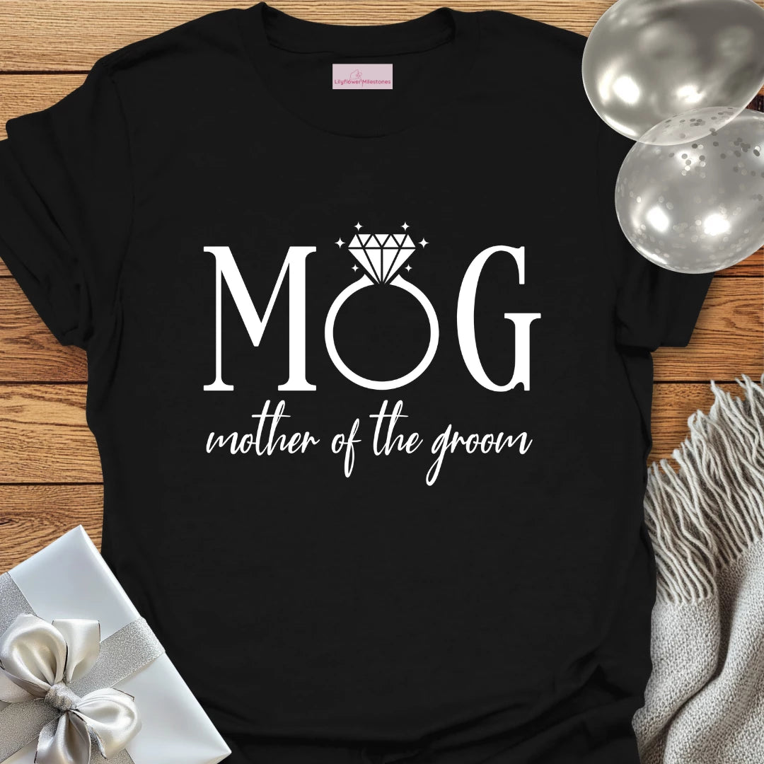 MOG, Mother of the Groom - Wedding T-Shirt