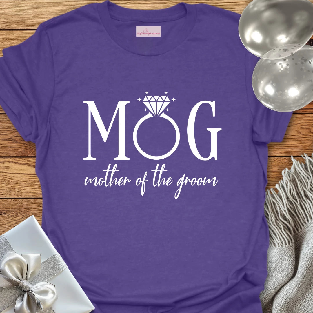 MOG, Mother of the Groom - Wedding T-Shirt