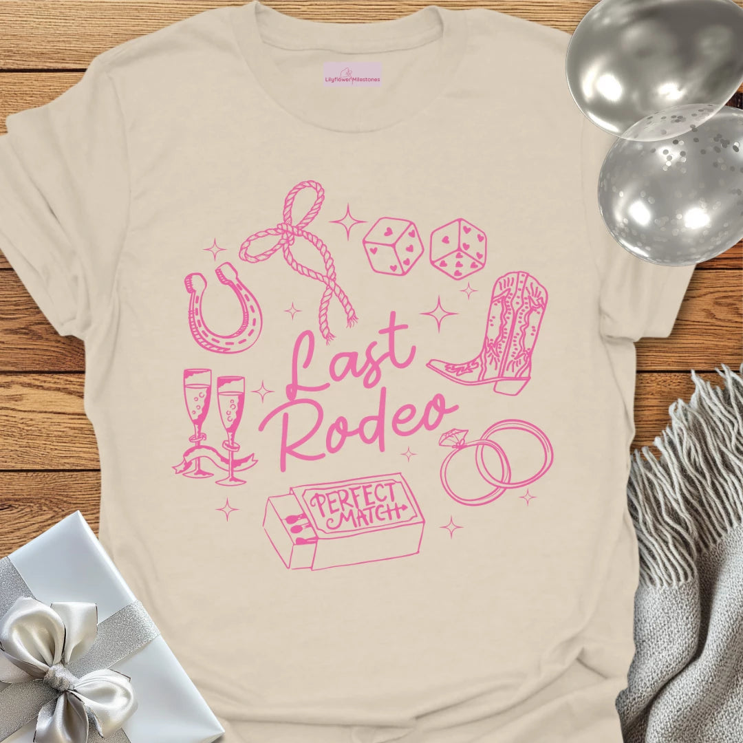 Last Rodeo - Bachelorette Party T-Shirt