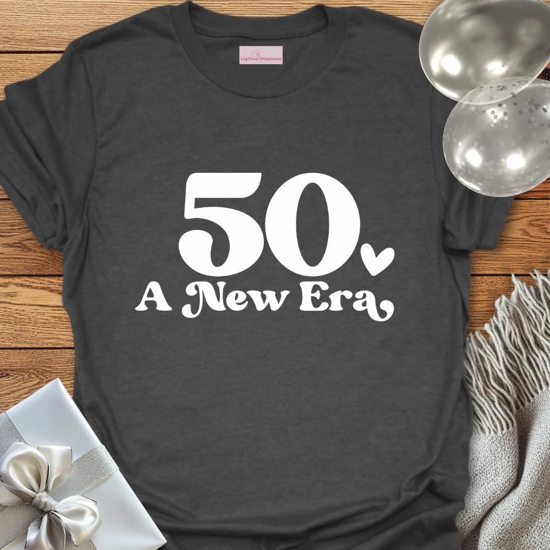 Fifty, A New Era - 50th Birthday T-Shirt