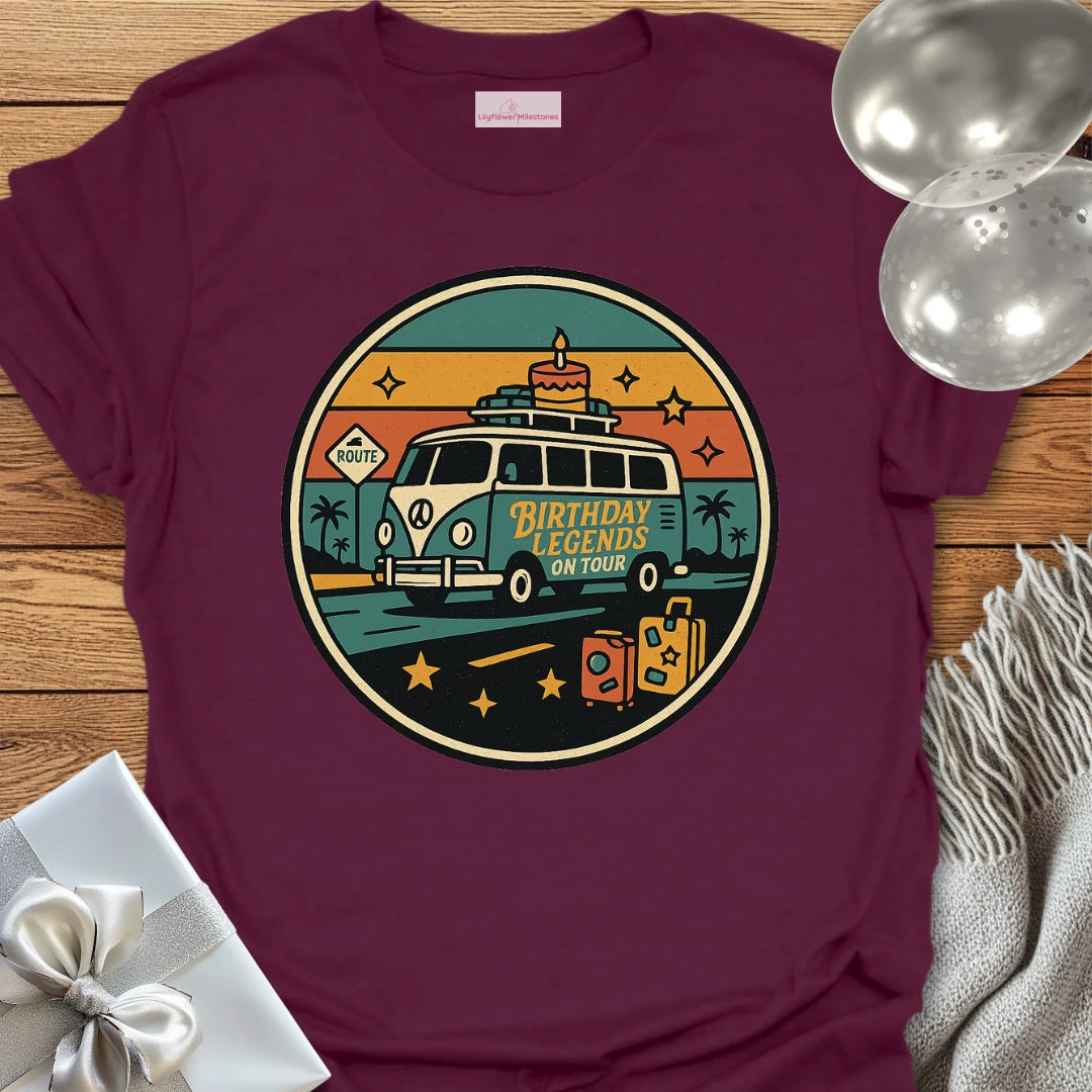 Birthday Legends on Tour T-Shirt