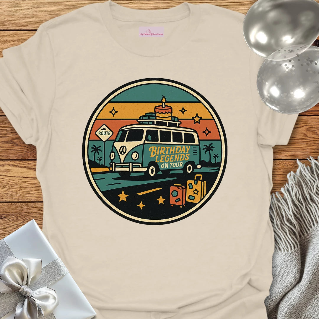 Birthday Legends on Tour T-Shirt