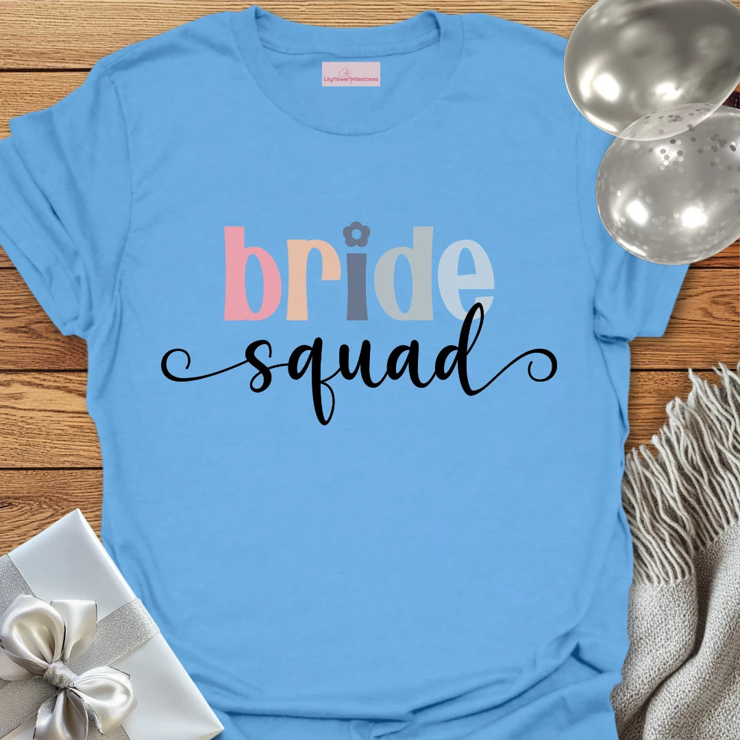 Bride Squad Wedding T-Shirt