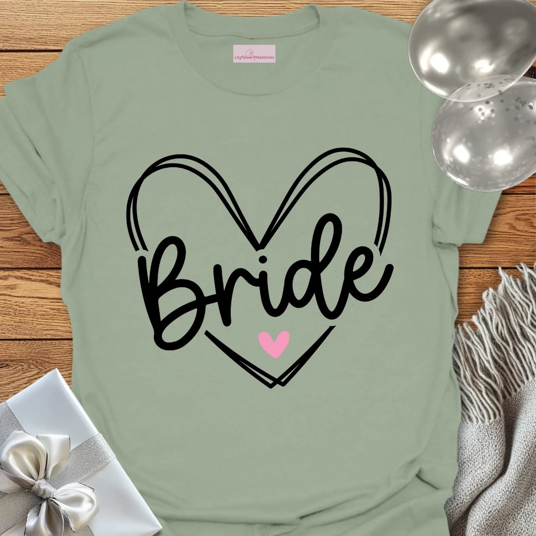 Bride Heart - Bridal Party T-Shirt
