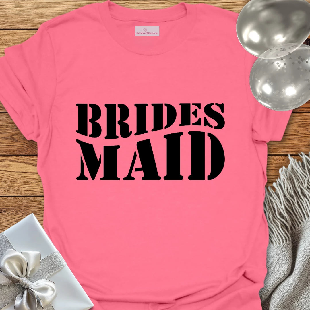 Bridesmaid T-Shirt (Retro)