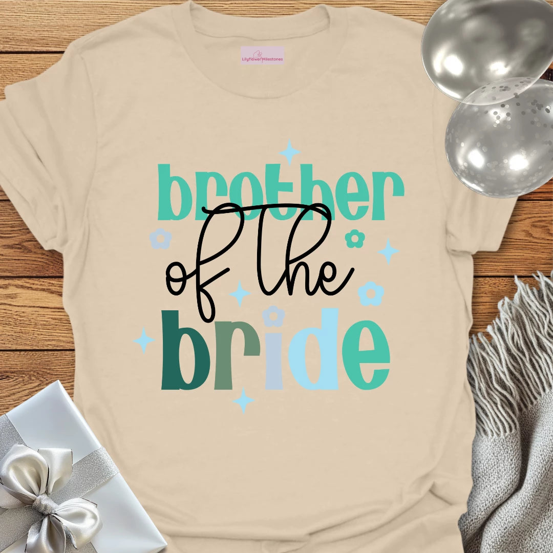 Brother of the Bride Wedding T-Shirt