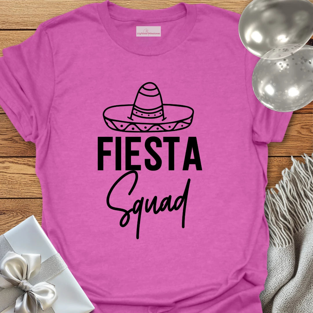 Fiesta Squad - Bachelorette Party T-Shirt