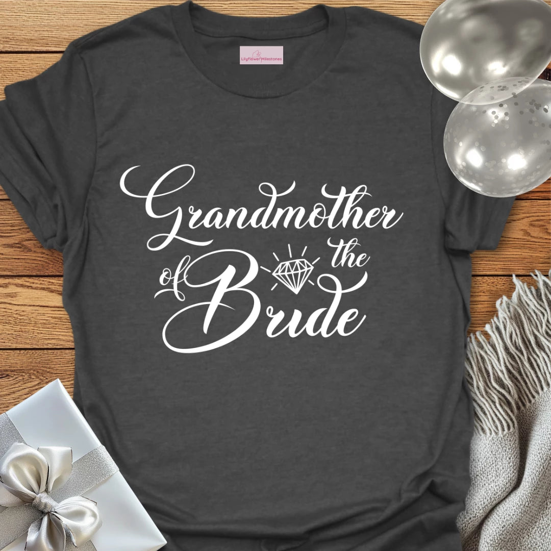 Grandmother of the Bride - Bridal Party T-Shirt