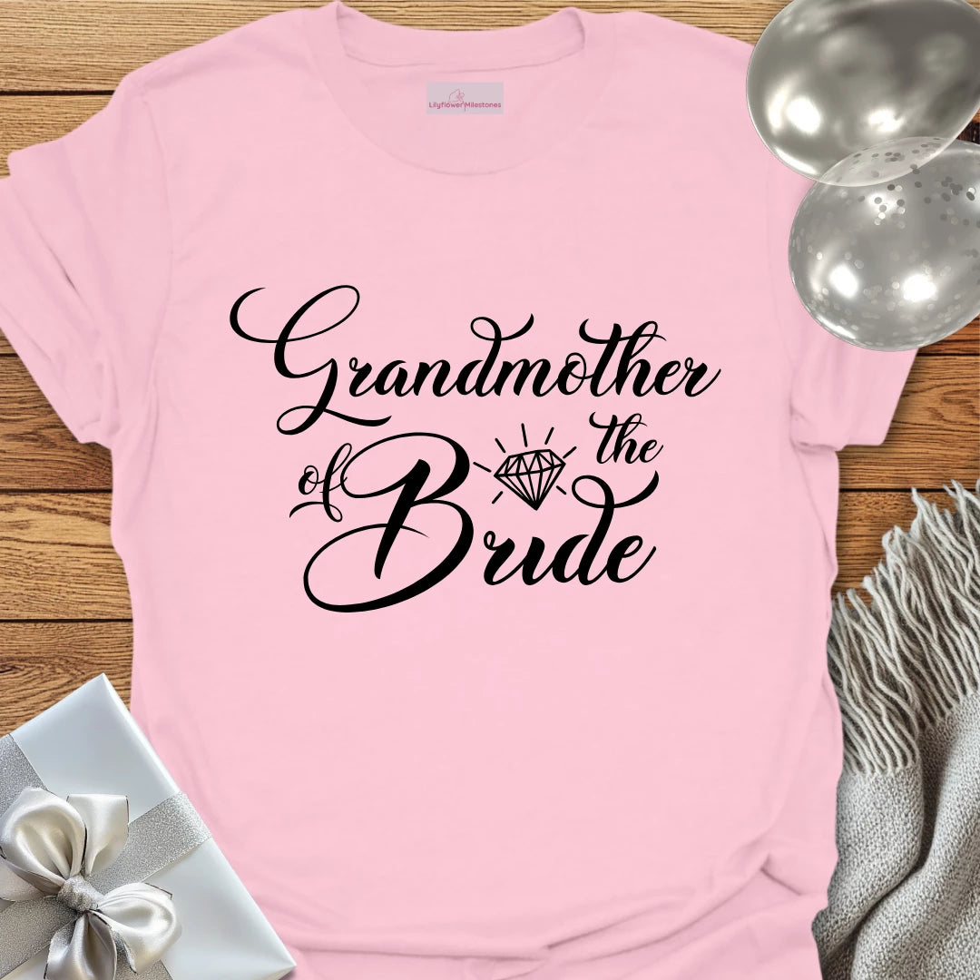 Grandmother of the Bride - Bridal Party T-Shirt