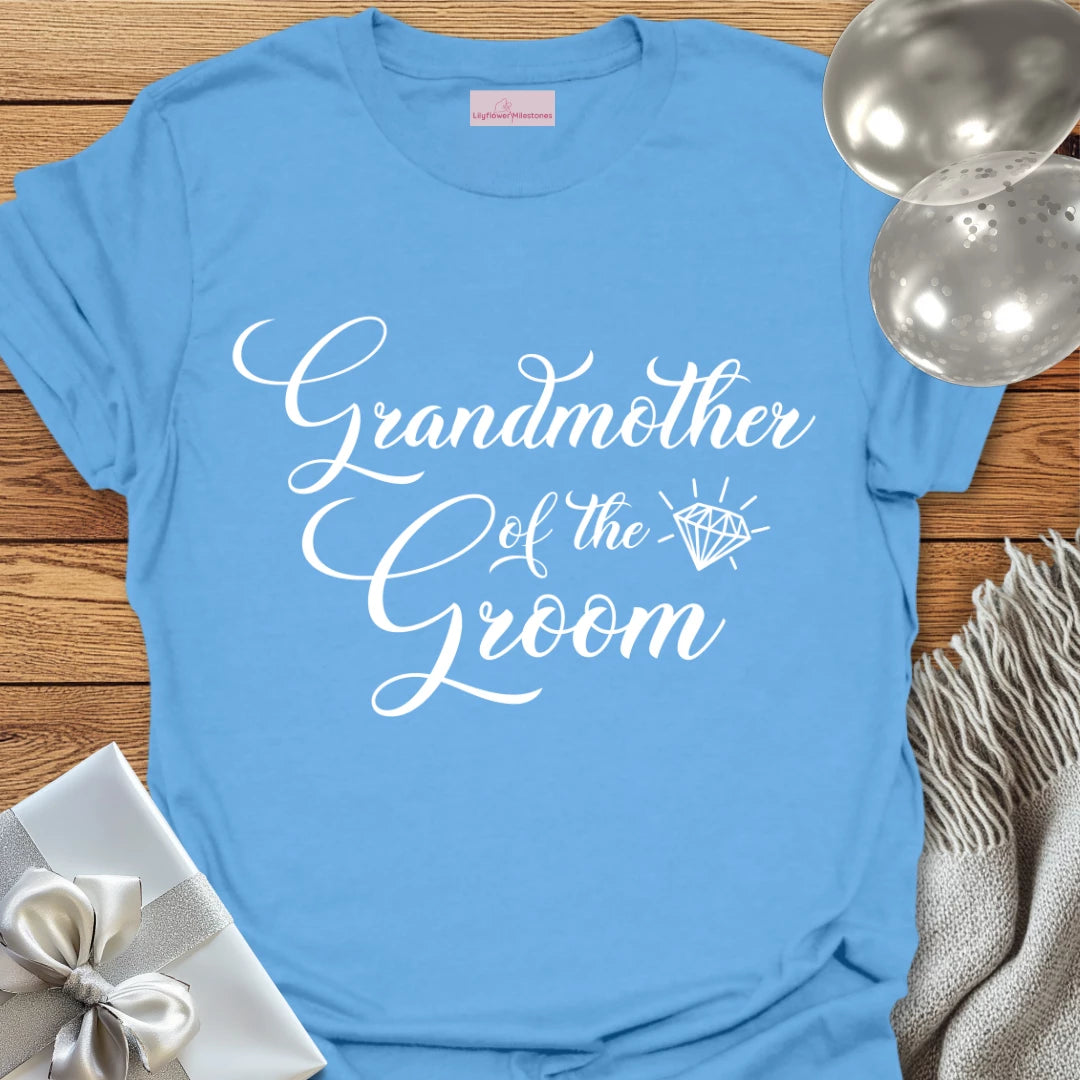 Grandmother of the Groom - Bridal Party T-Shirt
