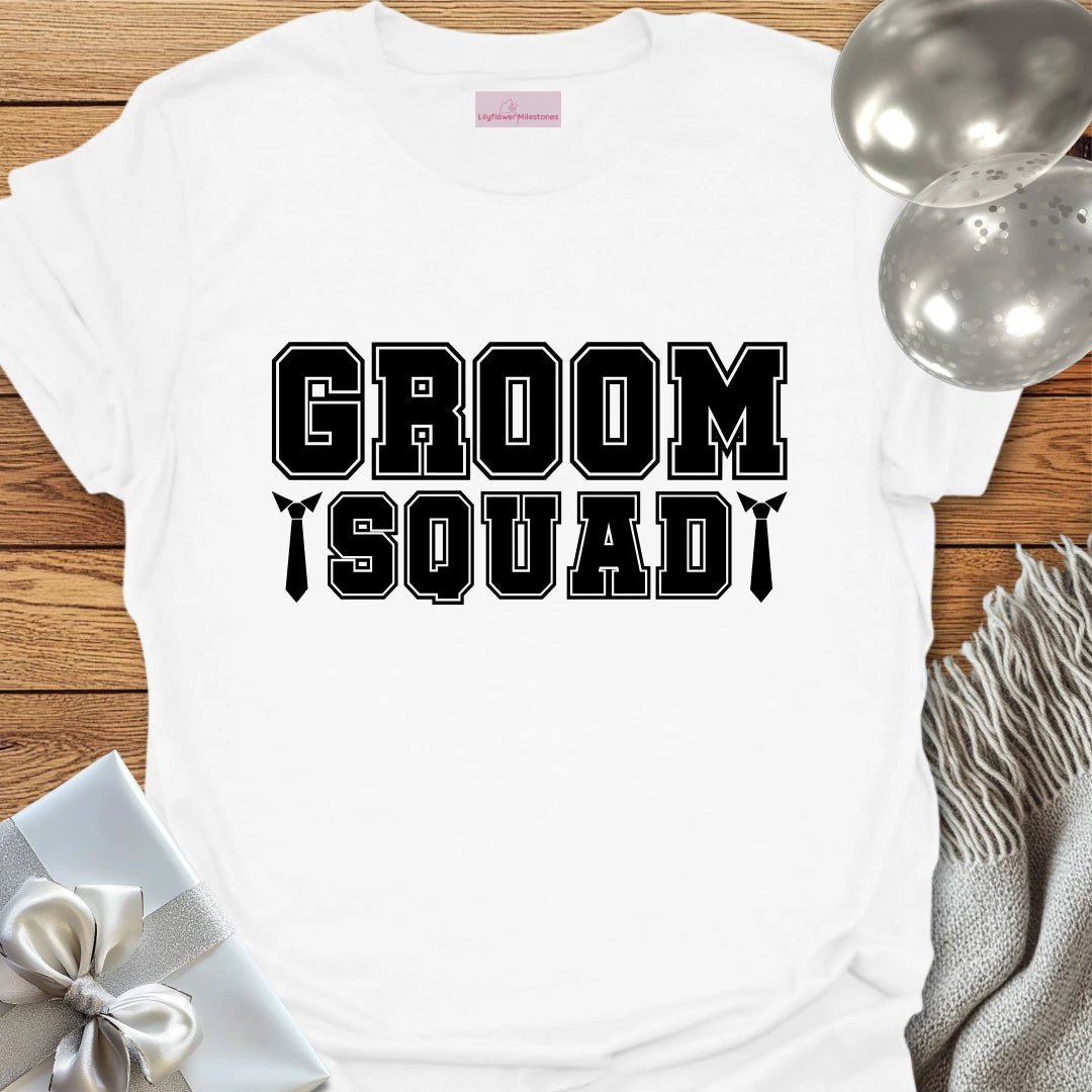 Groom Squad T-Shirt (Varsity)