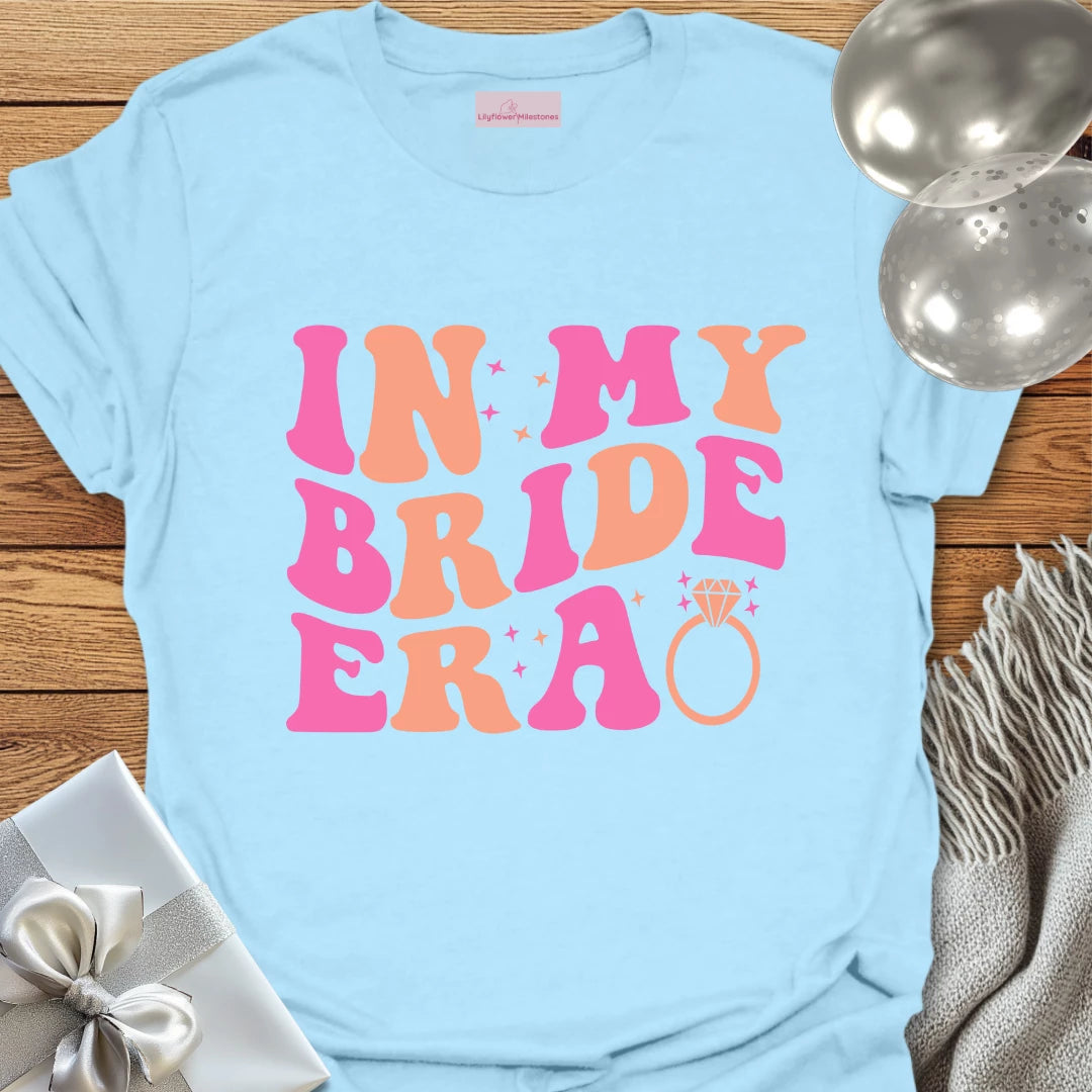 In My Bride Era (Retro) - Wedding T-Shirt