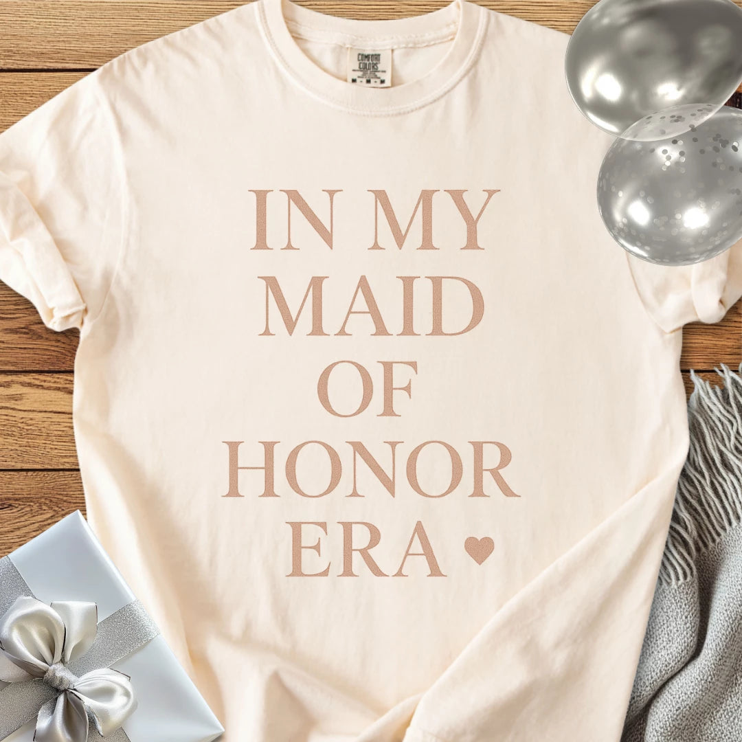 In My Maid of Honor Era - Premium Eras Collection Bridal Party T-Shirt