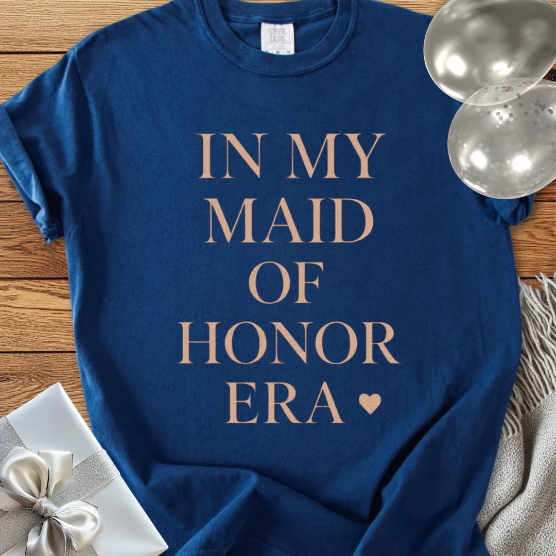 In My Maid of Honor Era - Premium Eras Collection Bridal Party T-Shirt
