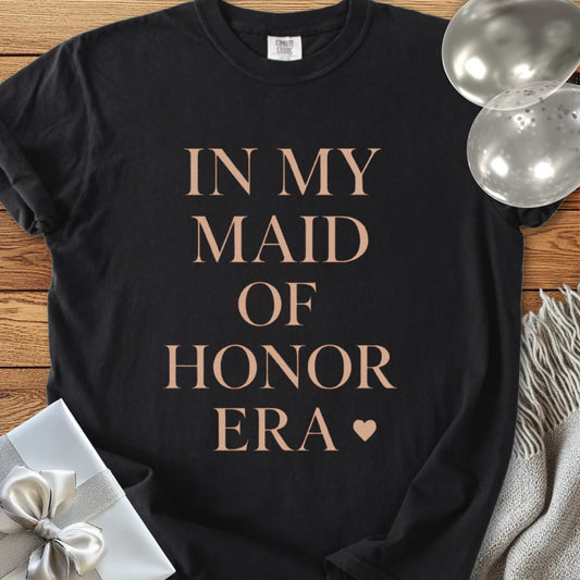 In My Maid of Honor Era - Premium Eras Collection Bridal Party T-Shirt