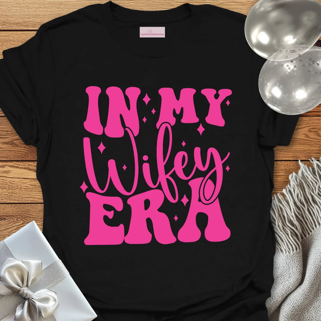 In My Wifey Era - Bachelorette Party T-Shirt