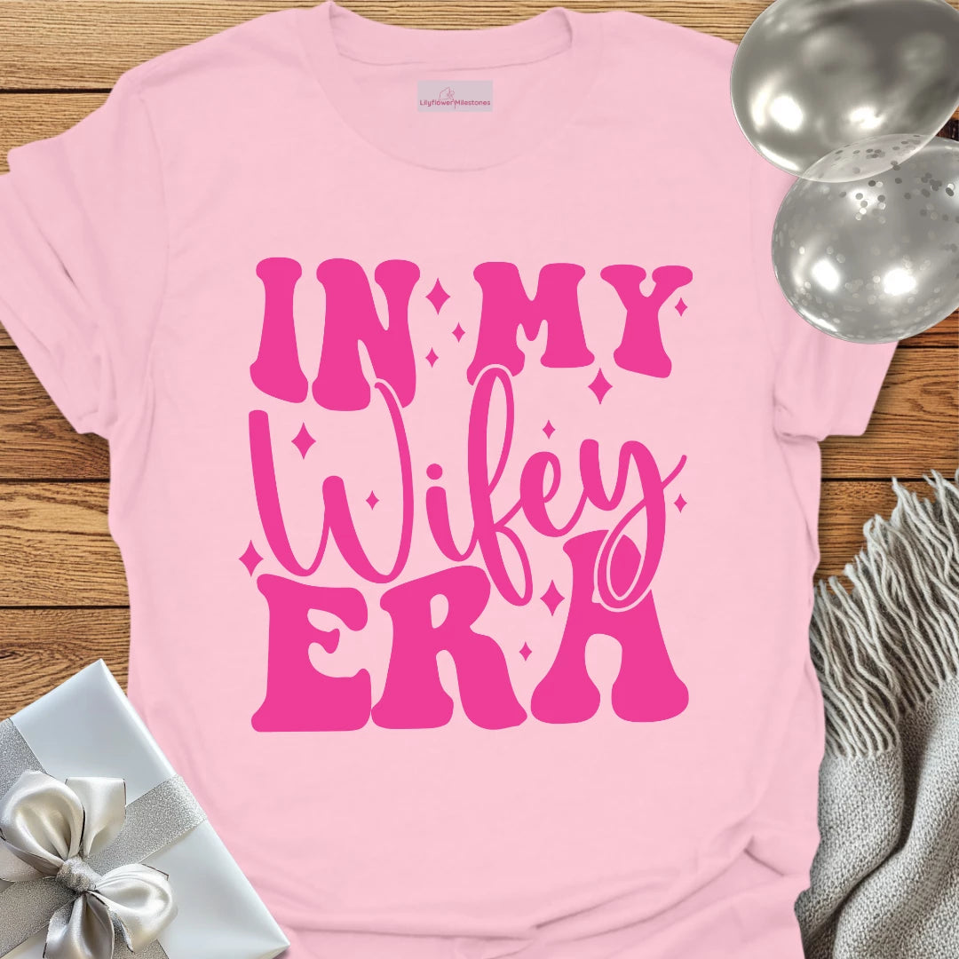 In My Wifey Era - Bachelorette Party T-Shirt