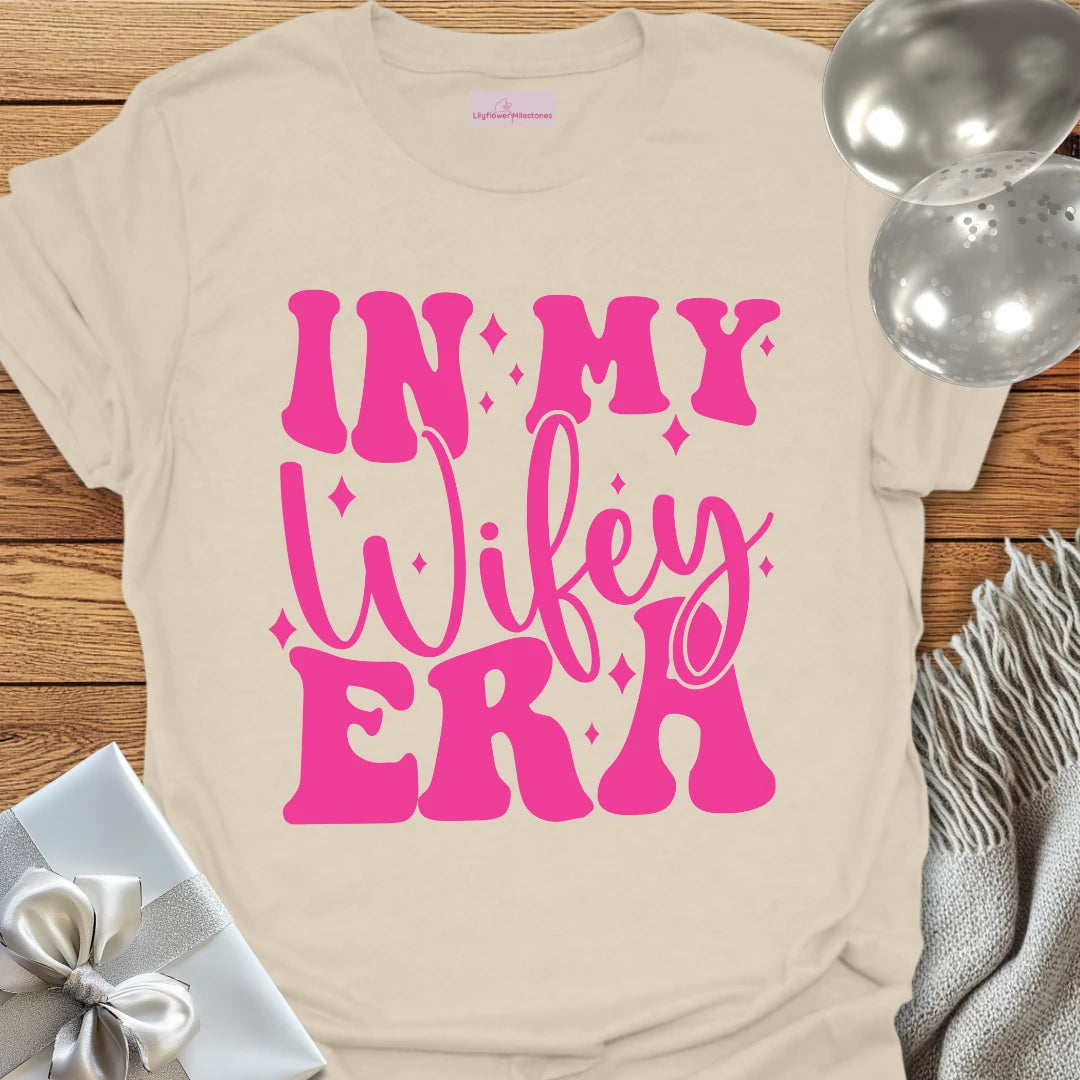 In My Wifey Era - Bachelorette Party T-Shirt
