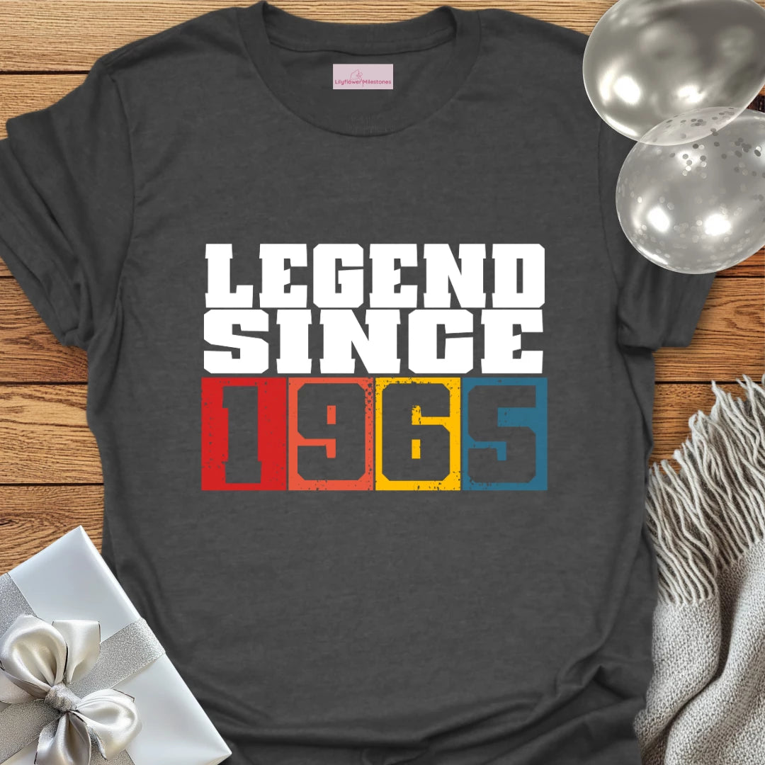 Legend Since 1965 - 60th Birthday T-Shirt
