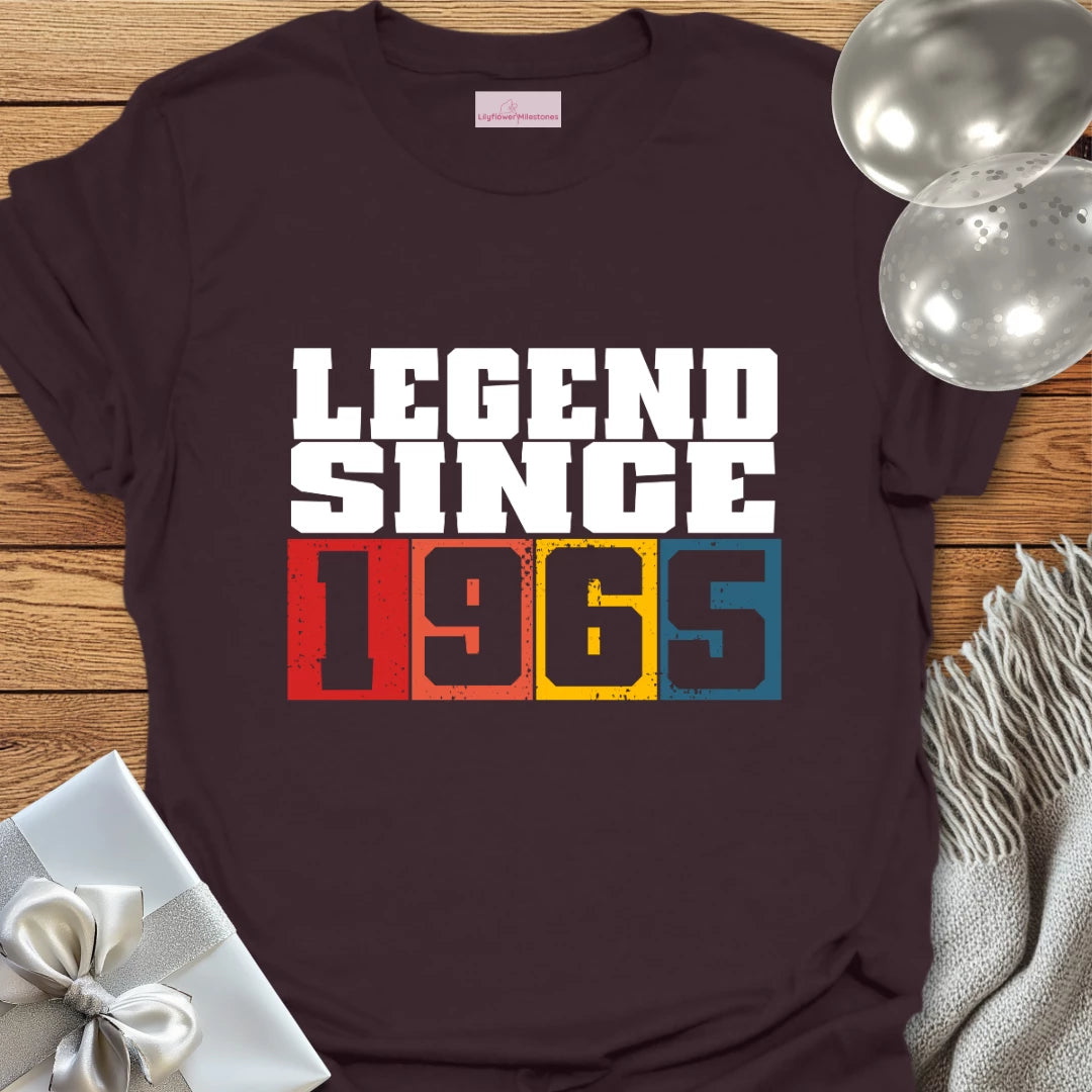 Legend Since 1965 - 60th Birthday T-Shirt