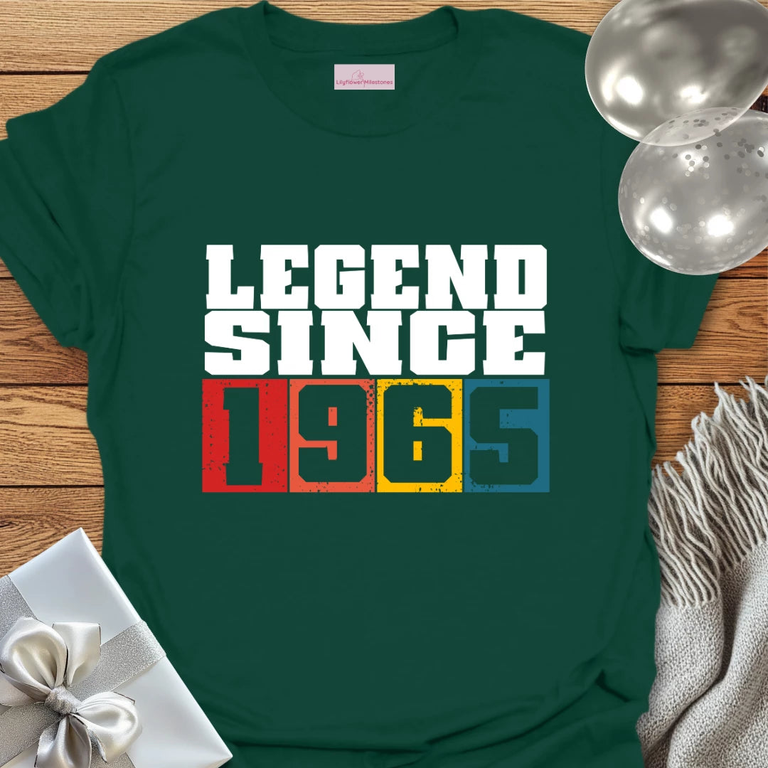Legend Since 1965 - 60th Birthday T-Shirt