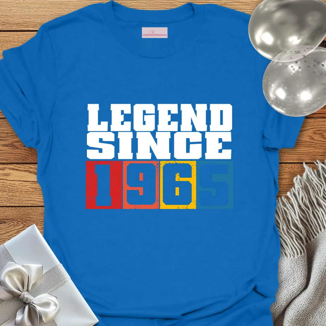 Legend Since 1965 - 60th Birthday T-Shirt