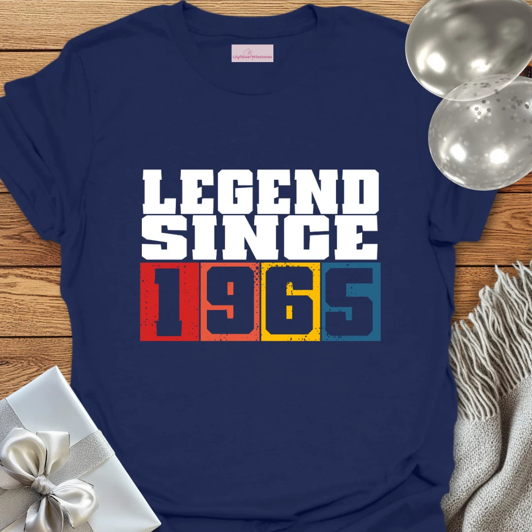 Legend Since 1965 - 60th Birthday T-Shirt