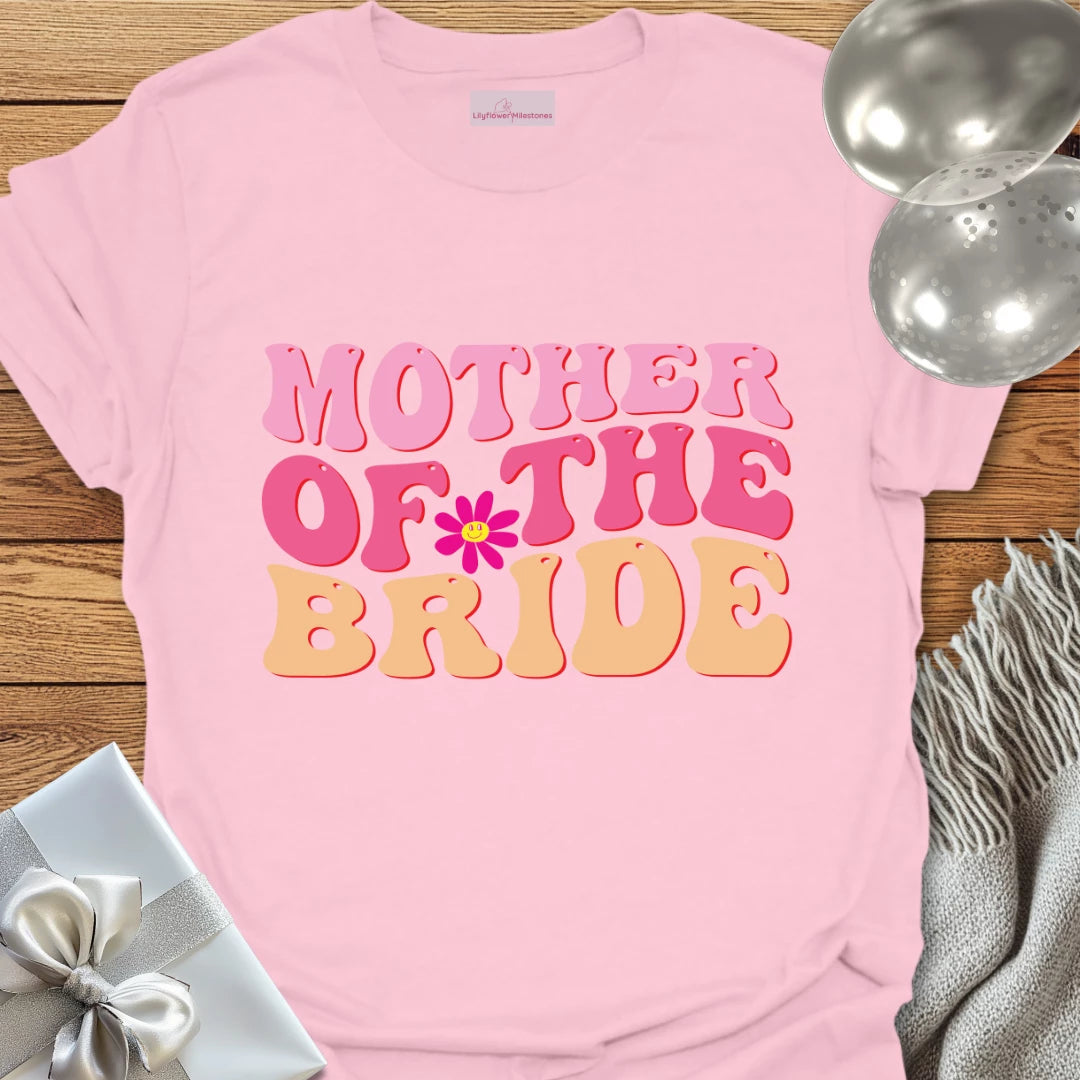 Mother of the Bride (Daisy) - Wedding T-Shirt