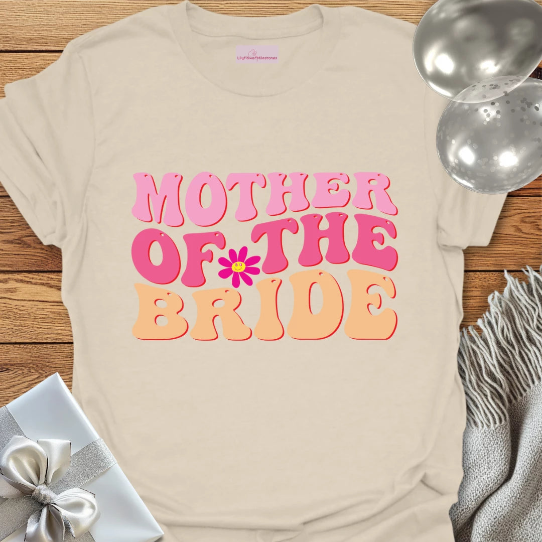Mother of the Bride (Daisy) - Wedding T-Shirt