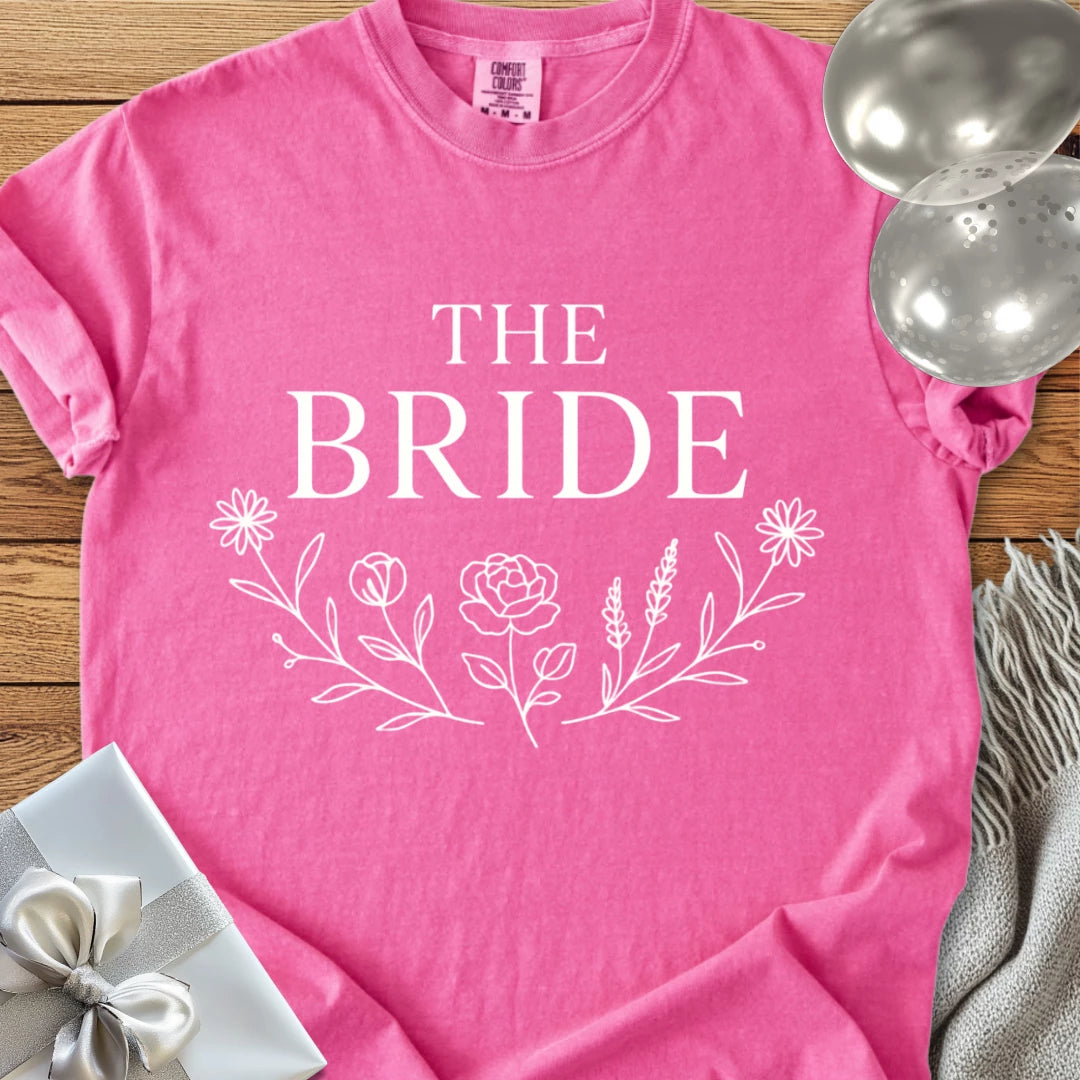 The Bride - Premium Bloom Bridal Party T-Shirt