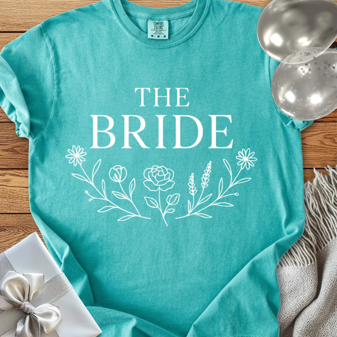 The Bride - Premium Bloom Bridal Party T-Shirt
