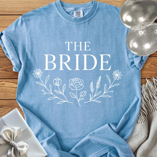 The Bride - Premium Bloom Bridal Party T-Shirt