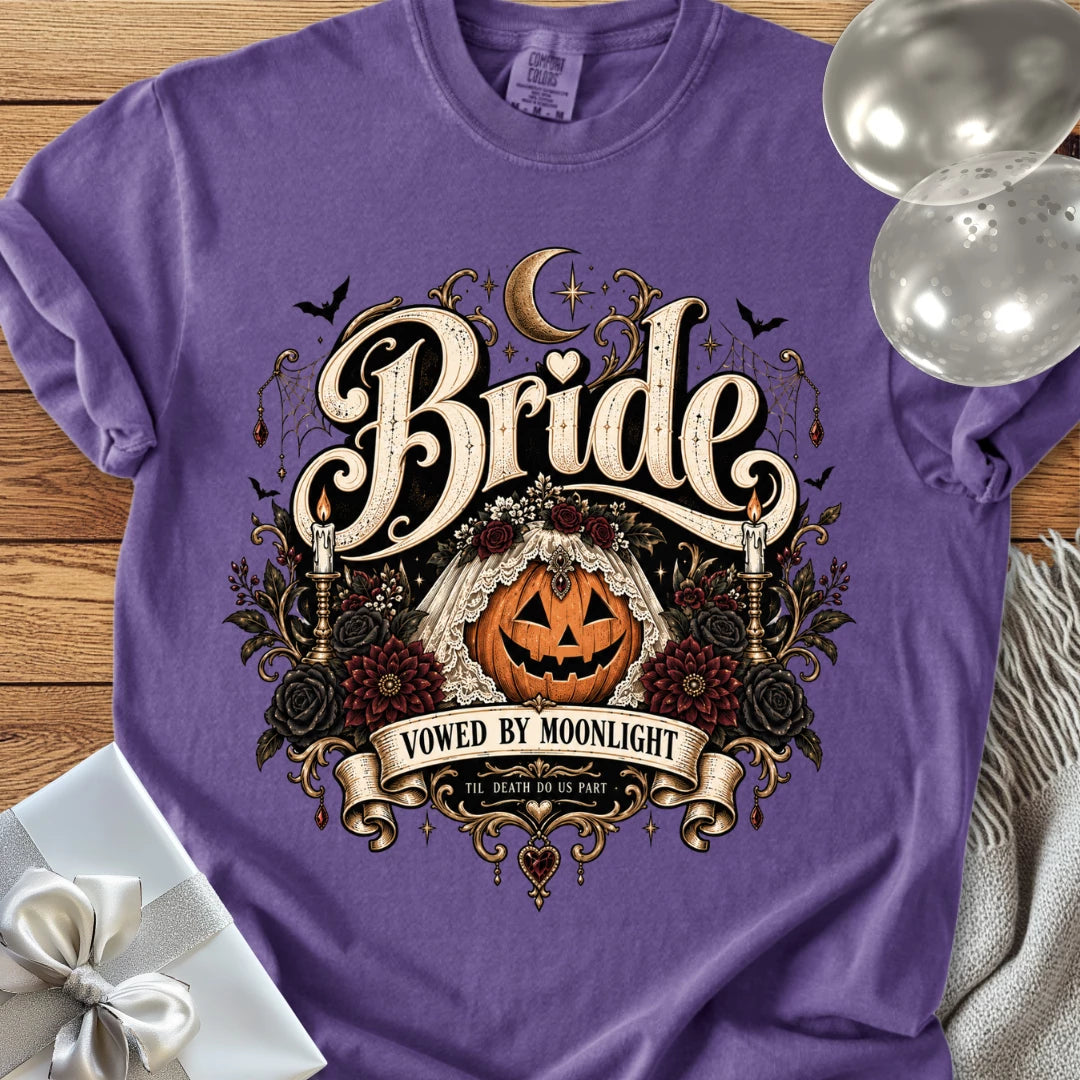 Bride - Premium Halloween Wedding T-Shirt