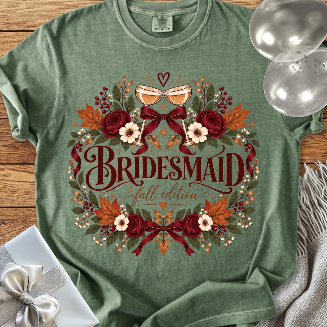 Bridesmaid - Premium Wedding T-Shirt