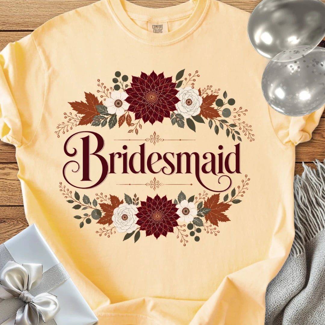 Bridesmaid - Premium Wedding T-Shirt
