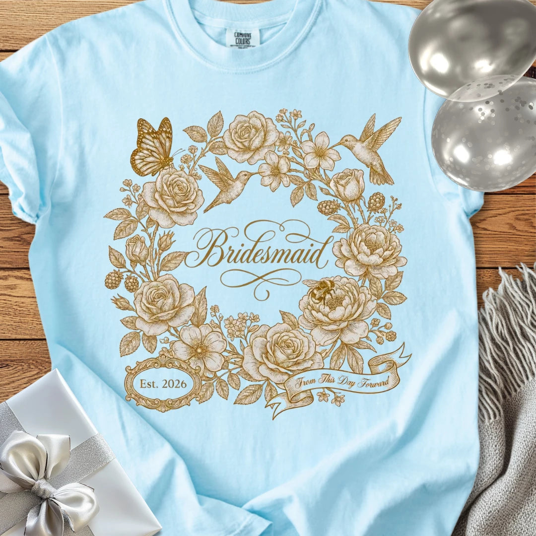 Bridesmaid - Premium Wedding T-Shirt