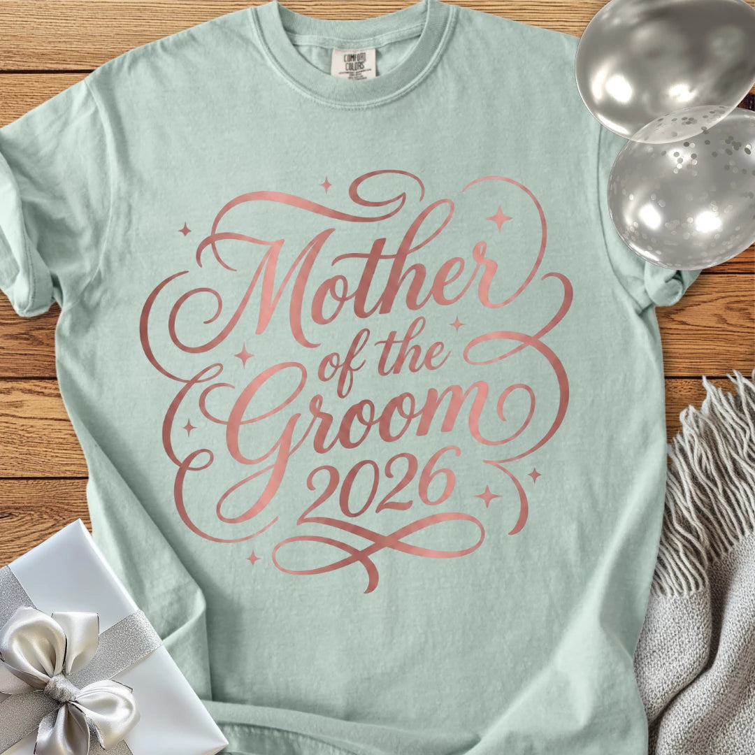 Mother of the Groom 2026 - Premium Wedding T-Shirt
