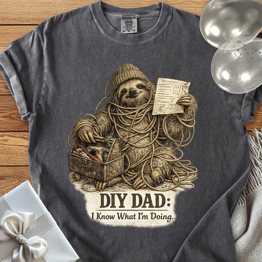 DIY Dad, I Know What I’m Doing - Premium Parenting T-Shirt