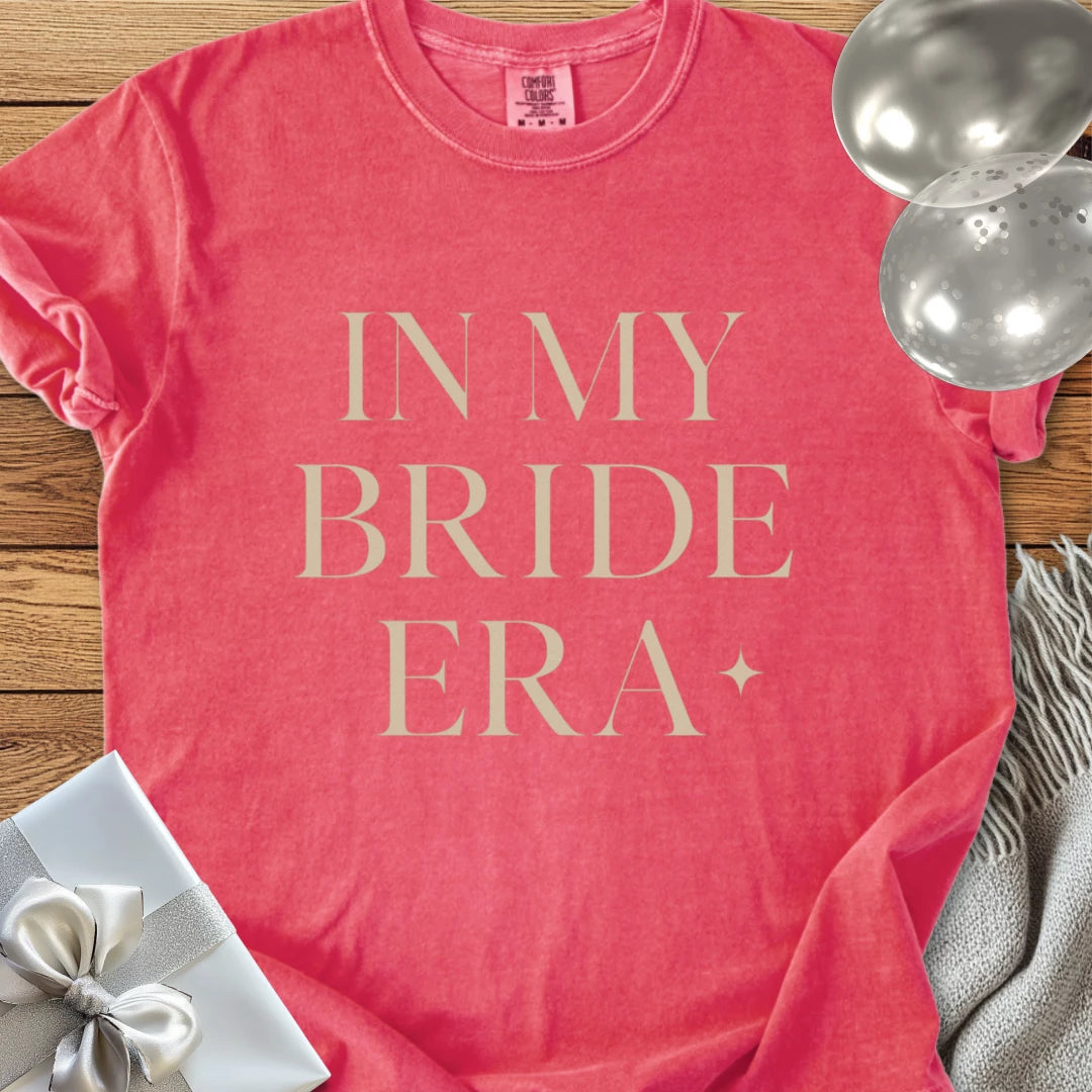In My Bride Era - Premium Eras Collection Bridal Party T-Shirt