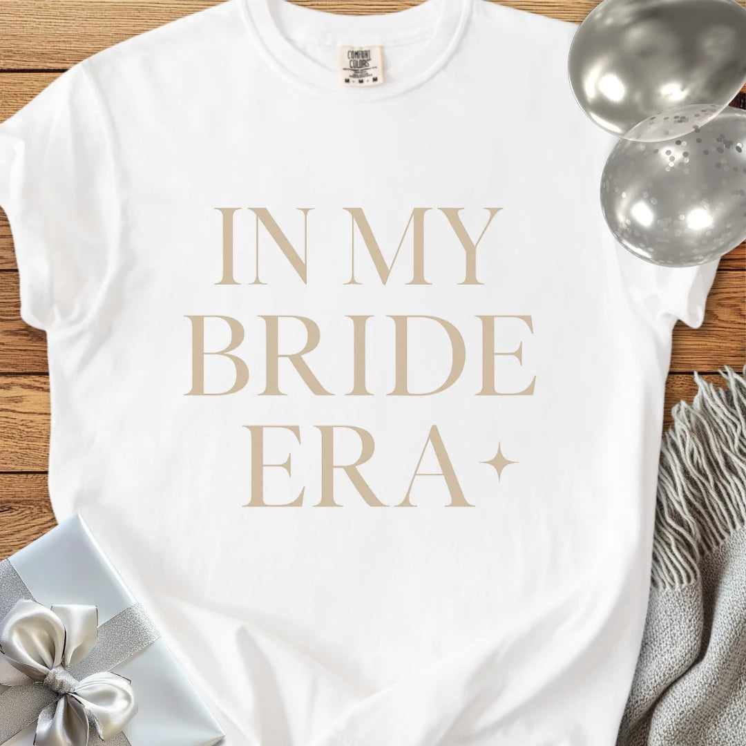 In My Bride Era - Premium Eras Collection Bridal Party T-Shirt