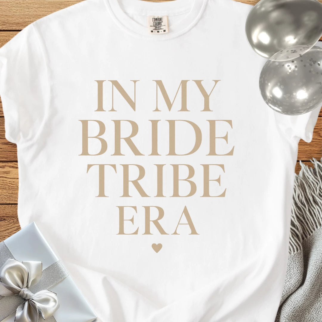 In My Bride Tribe Era - Premium Eras Collection Bridal Party T-Shirt
