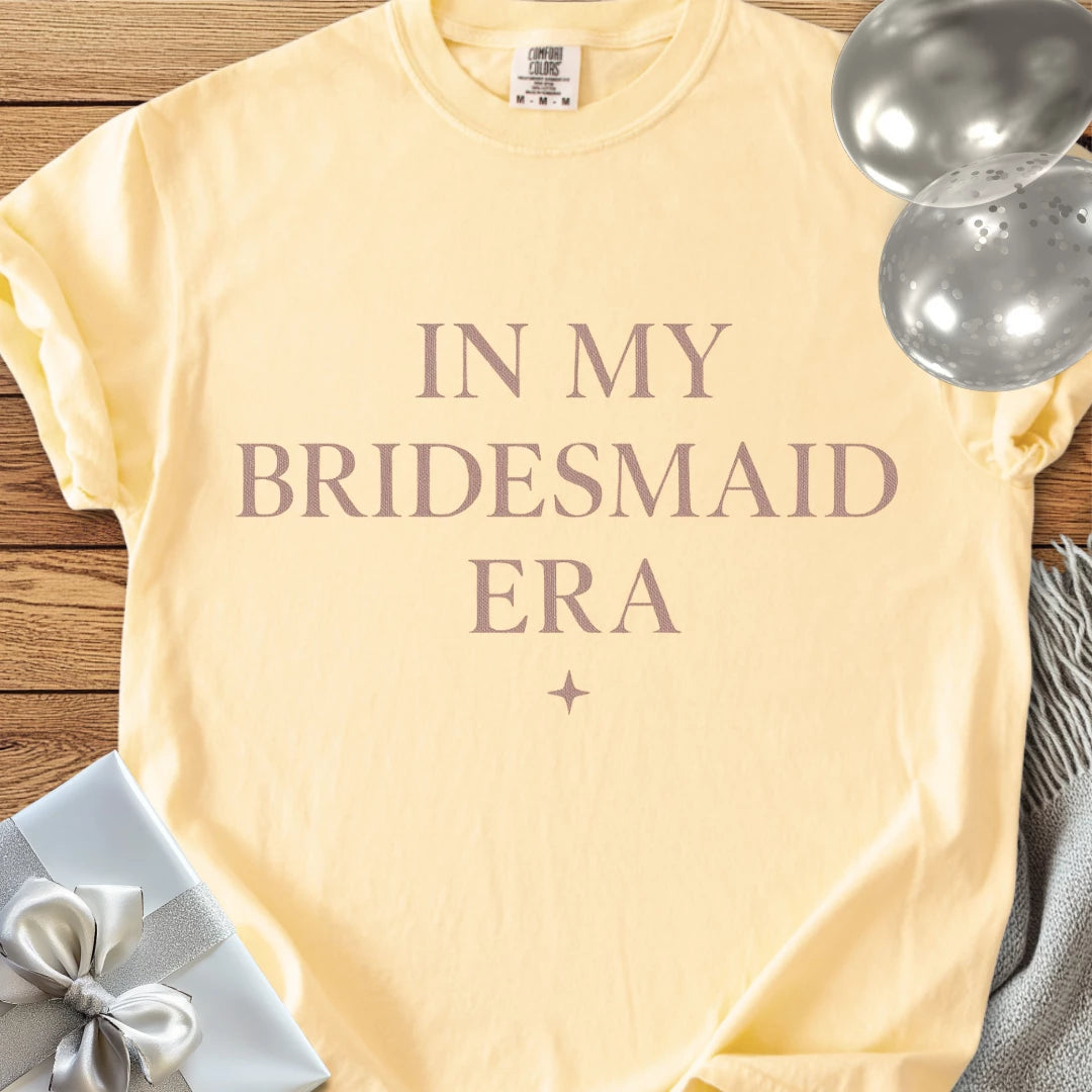 In My Bridesmaid Era - Premium Eras Collection Bridal Party T-Shirt