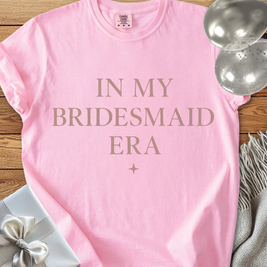 In My Bridesmaid Era - Premium Eras Collection Bridal Party T-Shirt