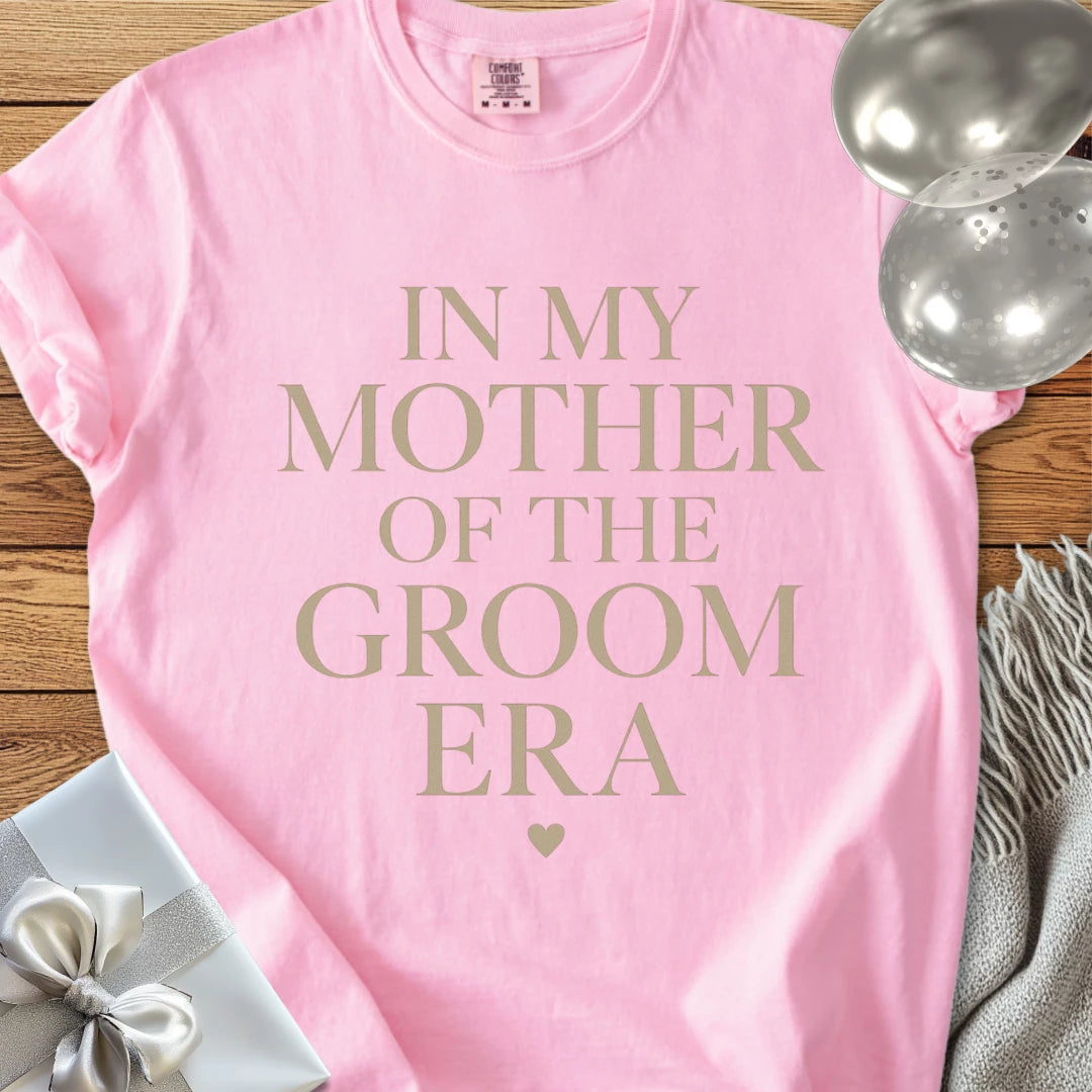 In My Mother of the Groom Era - Premium Eras Collection Bridal Party T-Shirt
