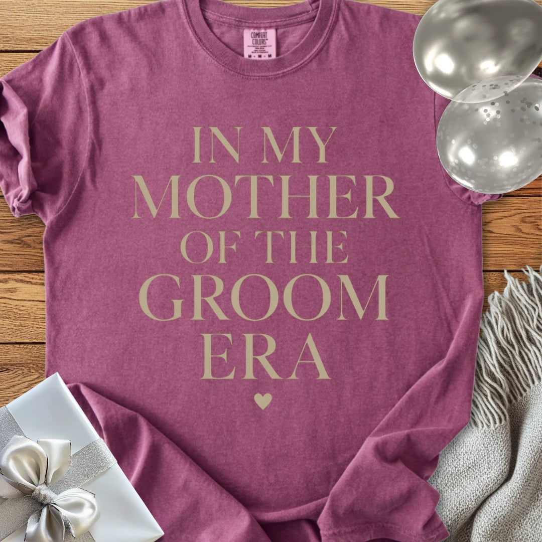 In My Mother of the Groom Era - Premium Eras Collection Bridal Party T-Shirt