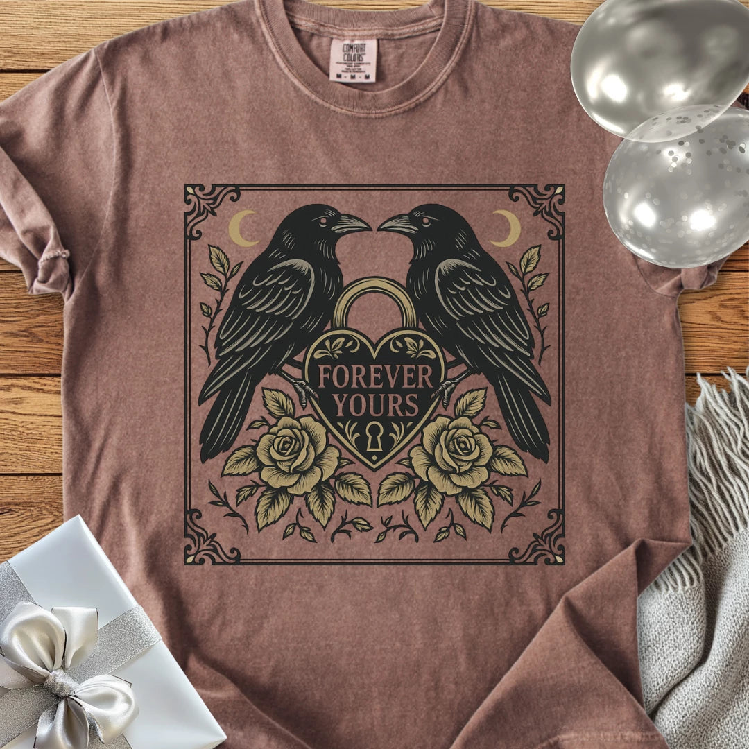 Forever Yours - Premium Gothic Wedding T-Shirt