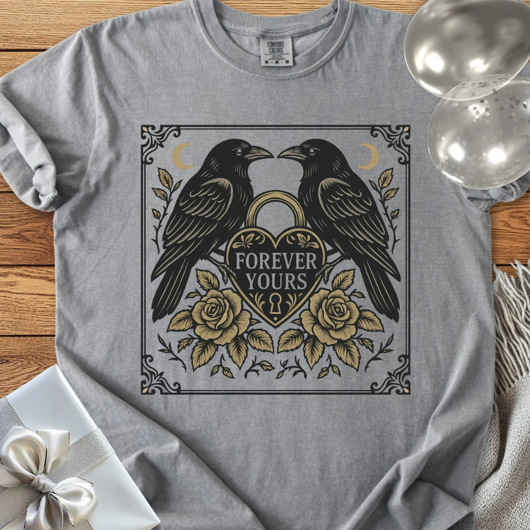 Forever Yours - Premium Gothic Wedding T-Shirt