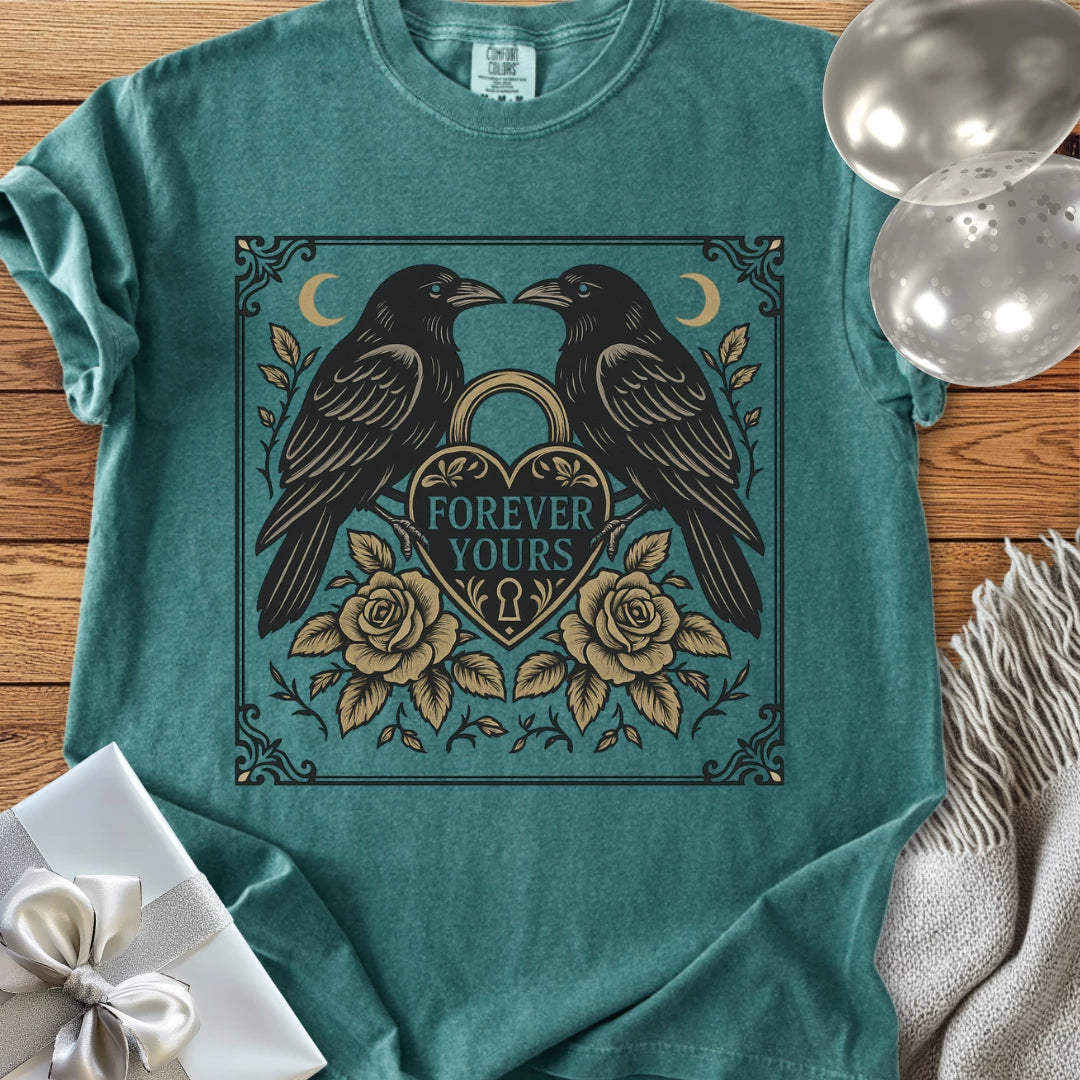 Forever Yours - Premium Gothic Wedding T-Shirt