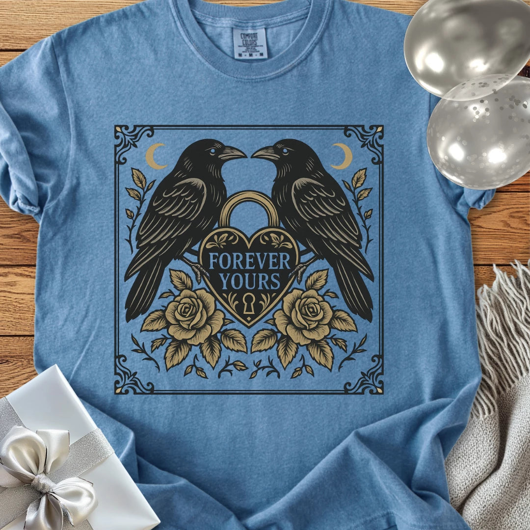Forever Yours - Premium Gothic Wedding T-Shirt