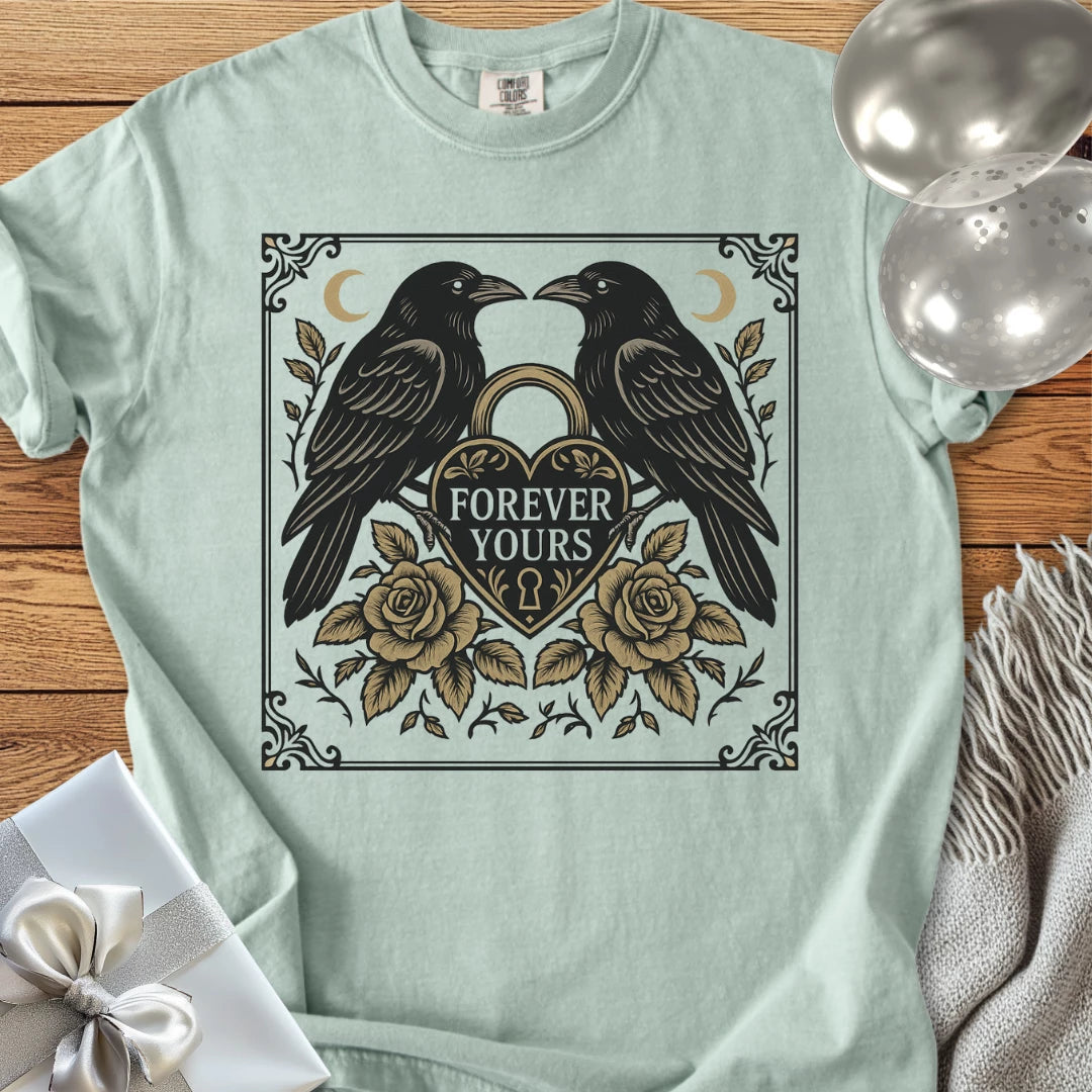 Forever Yours - Premium Gothic Wedding T-Shirt